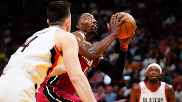 bam adebayo miami heat portland trail blazers jerami grant